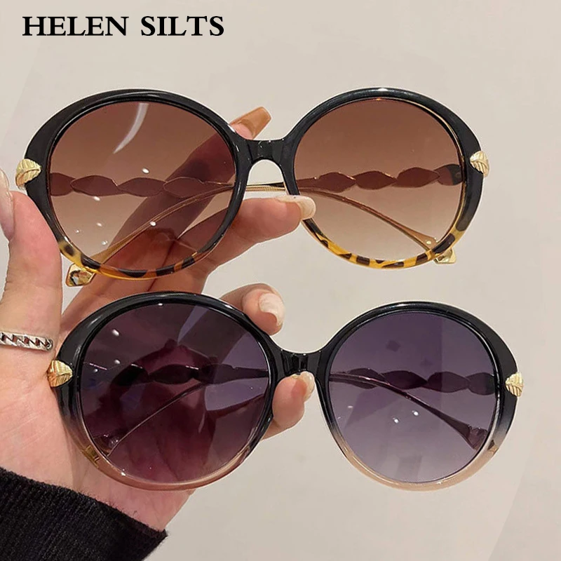 Vintage Fashion Small Oval Sunglasses Colorful Cat Eye UV400 Sun Protection Eyewear for Men And Women