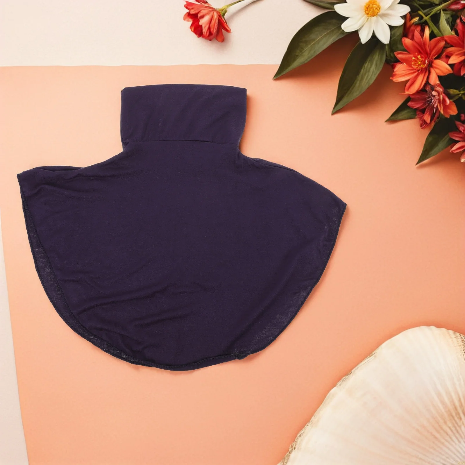 

Women's Detachable Collar - Muslim Faux Fake Shirt Collar - Lightweight Washable Neck Piece for Seamless Wardrobe Coordination