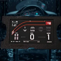 Simracing Game Multifunctional Dashboard 5-inch OLED Screen Display Meters PC For/FANATEC/Simagic/Logitech/Thrustmaster/ Moza