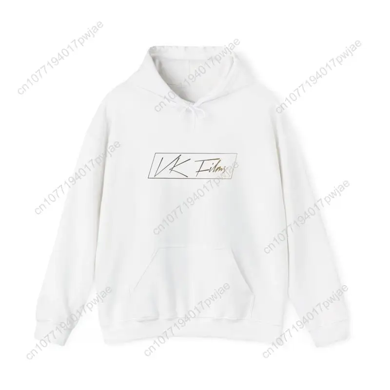 Толстовка с капюшоном VK Films, большим удобным карманом и завязками