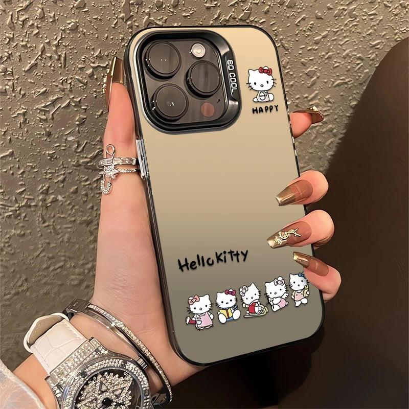 Hallo Kitty Katze Bogen Cartoon Nette Fall Für OnePlus 11 12 11R ACE 3 2 3V 2V 3 Pro Nord 3 N20 SE N30 SE N300 PC Telefon Fall Abdeckung
