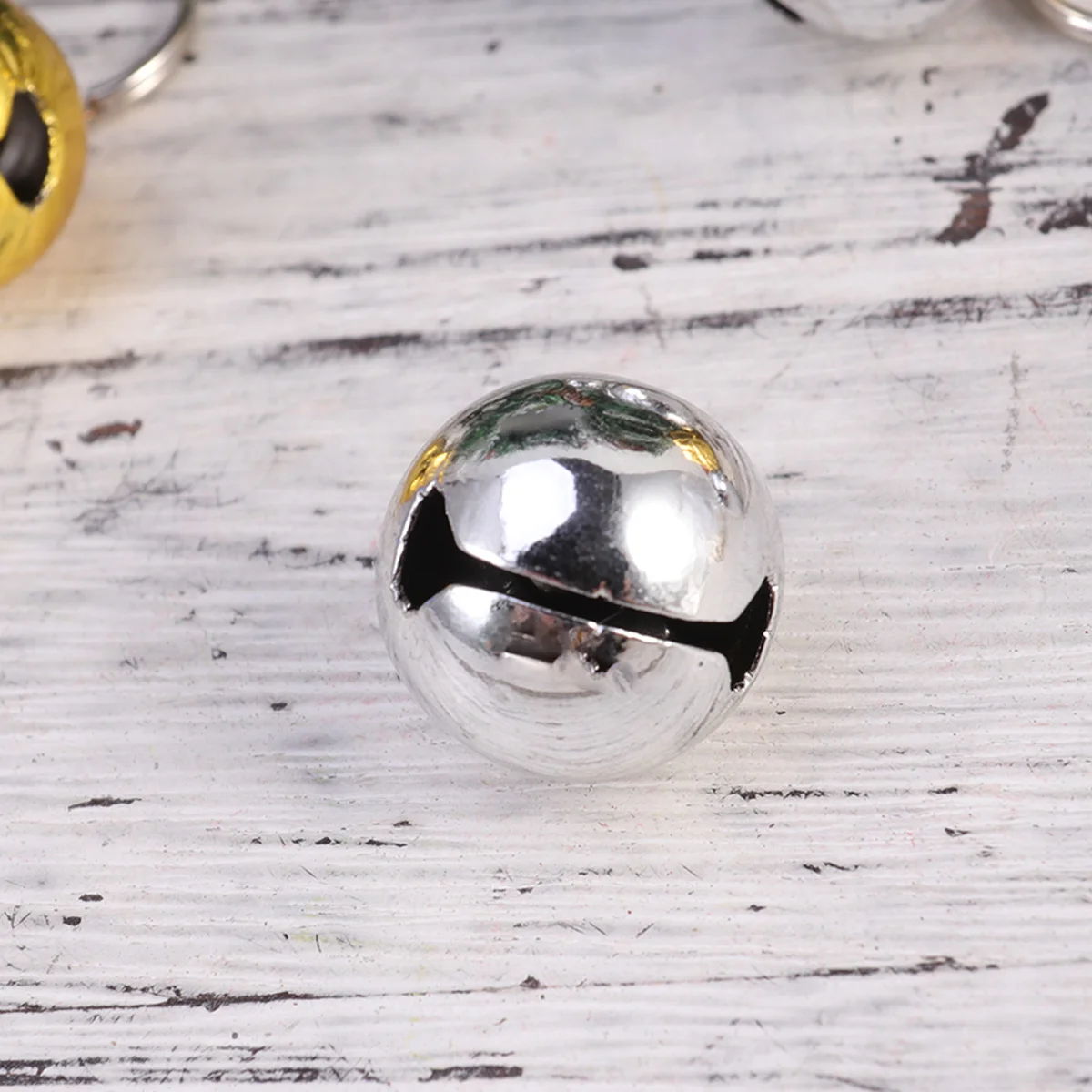 

12 pcs Pet Small Bells 18Mm Golden Silver Loose Beads Jingle For Cat Dog Collar Diy Craft Accessories Pet Supplies