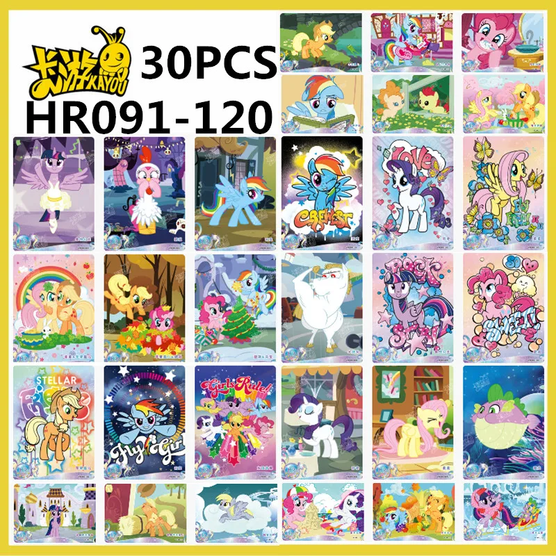 Nieuwe KAYOU Authentieke My Pony Card Anime Limited Hui Yue 4 Zeldzame Collectie Kaart SGR001-006 Speelgoed Prinses Meisje kinderen Gift