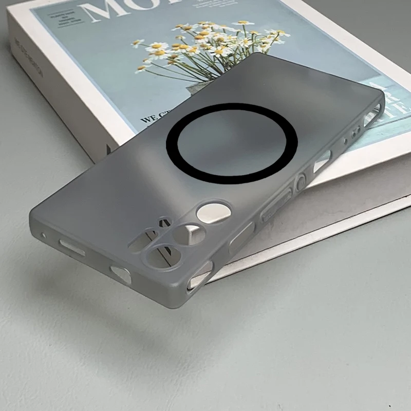 لهاتف ZTE Nubia Red Magic 10 9 S Pro Plus غطاء خلفي مغناطيسي من السيليكون الفاخر لهاتف RedMagic 10 Pro + ممتص للصدمات Funda #2