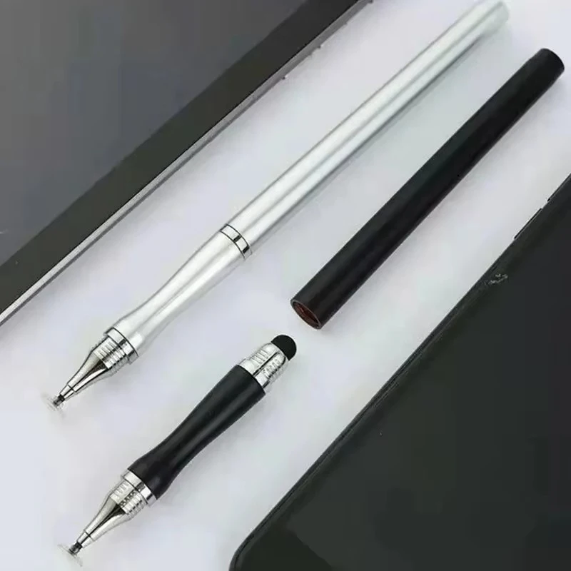 1-3pcs 2in1 Stylus Pen Universal Drawing Tablet Capacitive Screen Touch Pens for Mobile Android Phone Smart Pencil Accessories