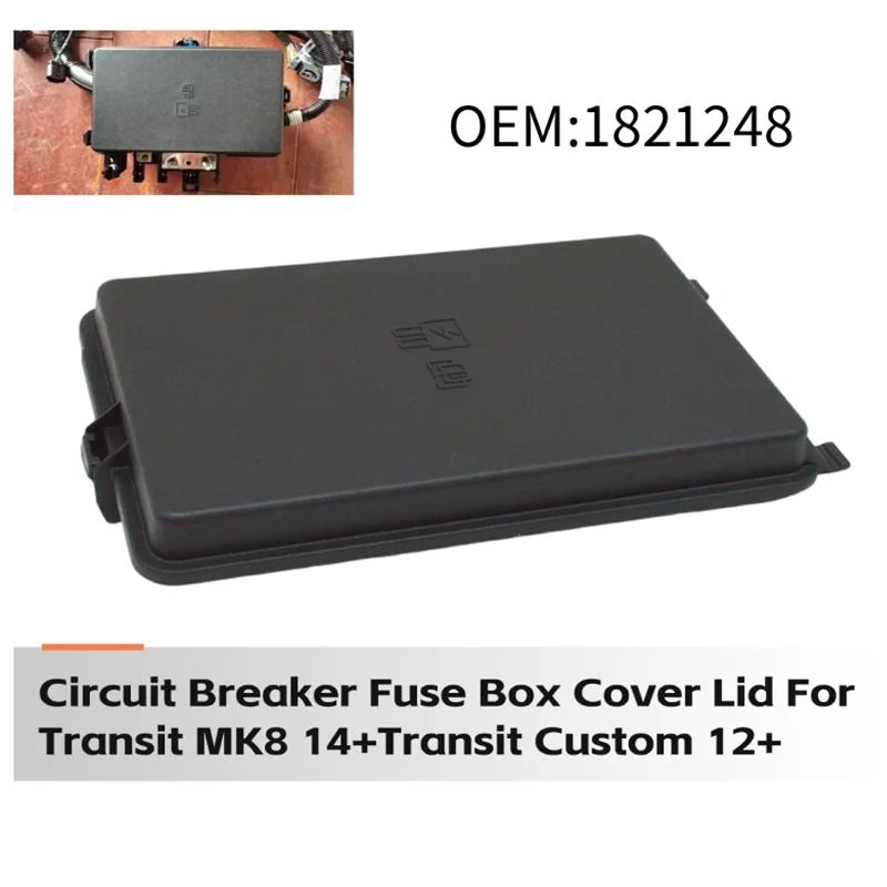 1pc Fuse Box Cover OEM BK2T-14A075-AB Suitable for For Ford Transit Mk8 Transit Custom 2012 - 2022 1821248