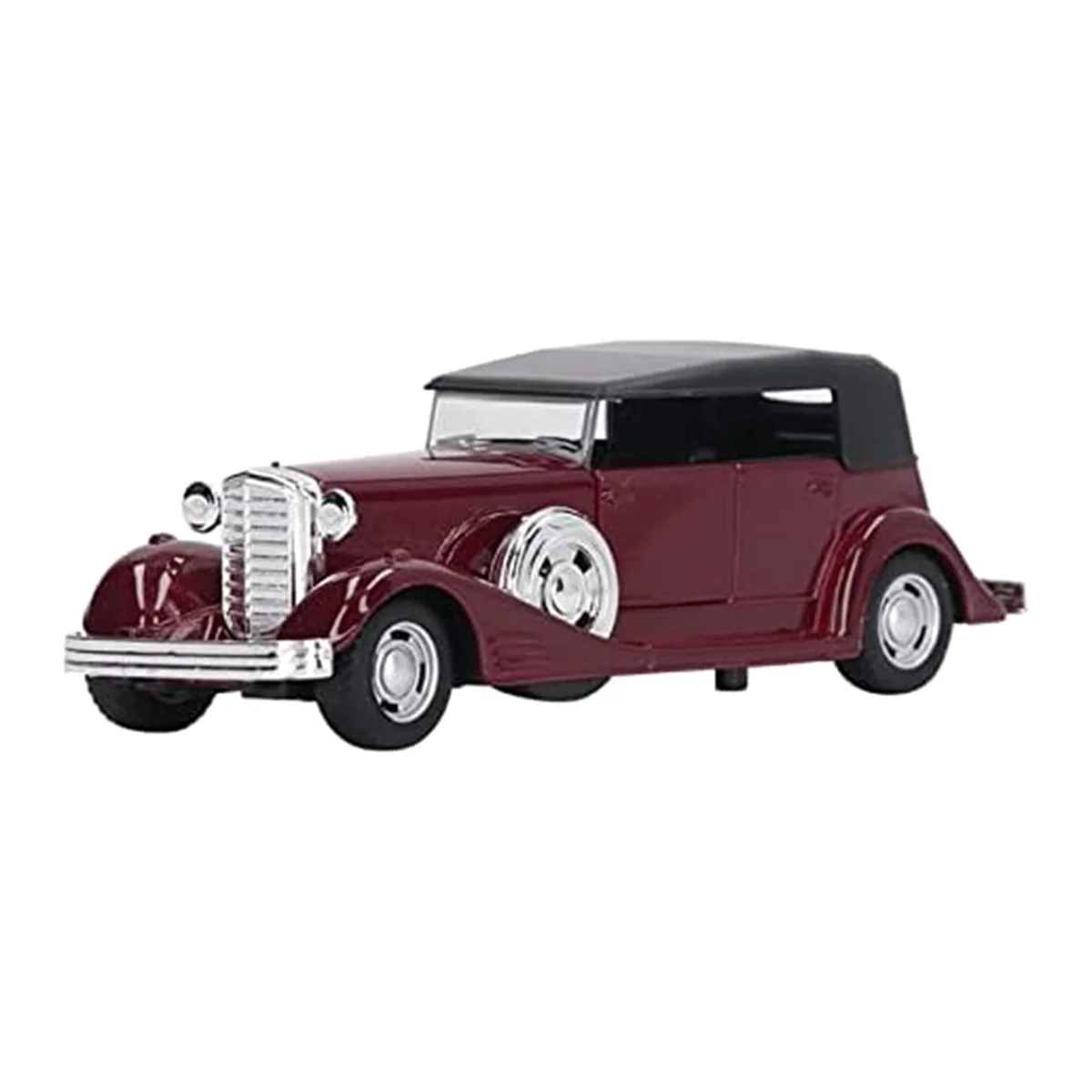 Vintage Car Model, Pullback Mini Car Model Antique Alloy Authentic for Transport Collectors for Bookcase