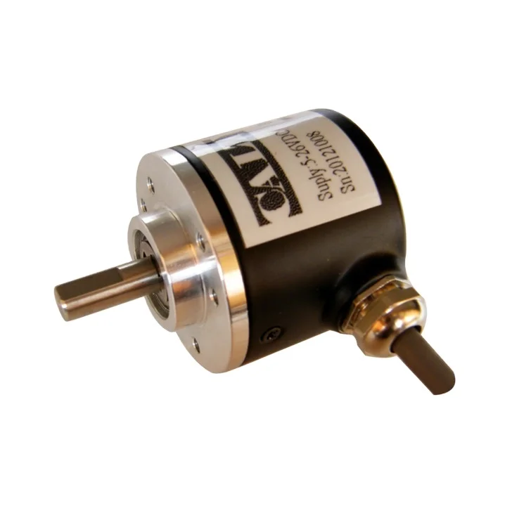 

CALT GHS38 Low price 10-3600ppr optical incremental quadrature 5-10mm shaft rotary encoder