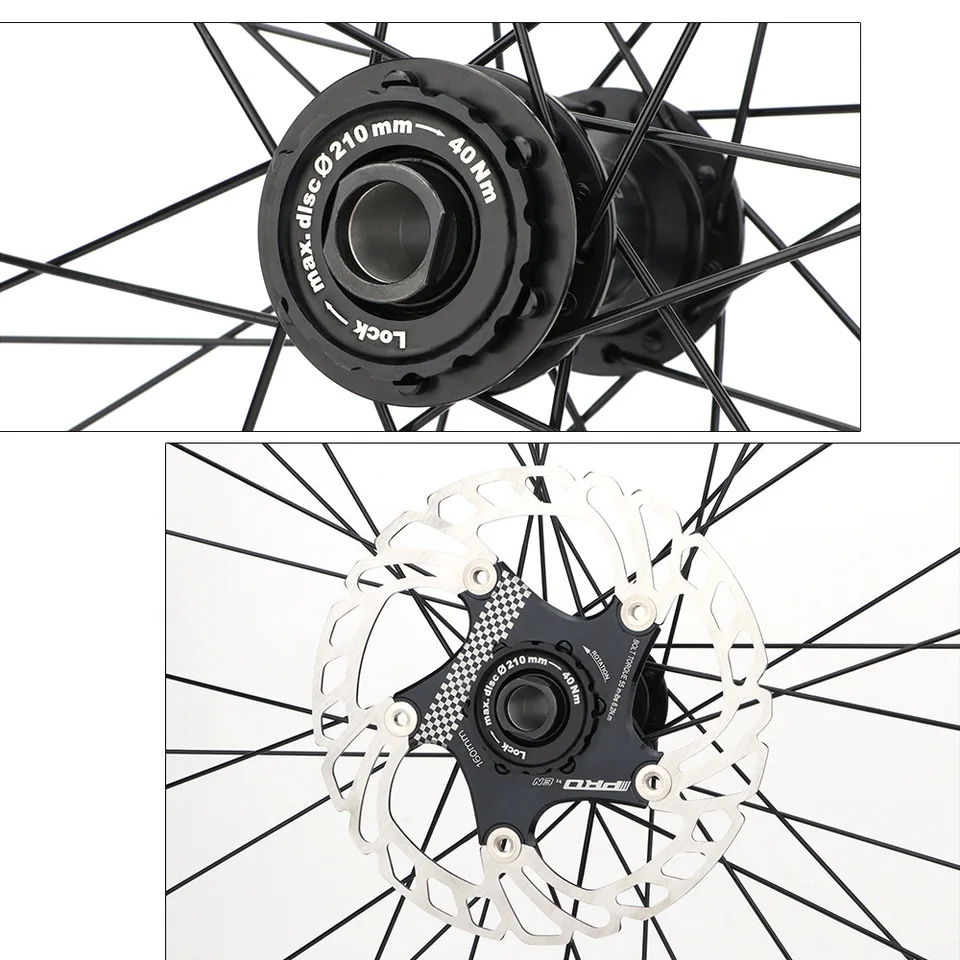 自転車センターロック ロックリングとスペーサー バイク センター
