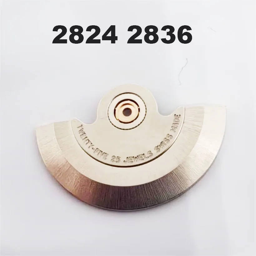 إكسسوارات الساعة الأصلية مناسبة لحركة ETA 2824 المطرقة الأوتوماتيكية مع محامل 2836 أجزاء إصلاح Tuo الأوتوماتيكية