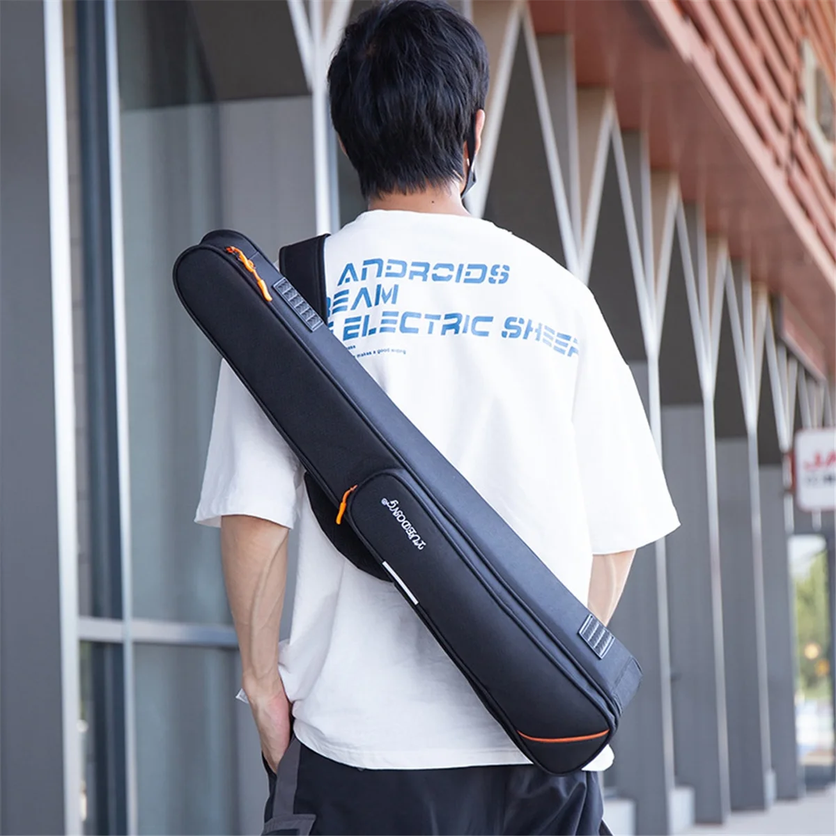 

YUEDONG Secure Saxophone Bag Case with Shockproof Compartment for Mini Sax Clarinet Digital Electronic Wind Instrument