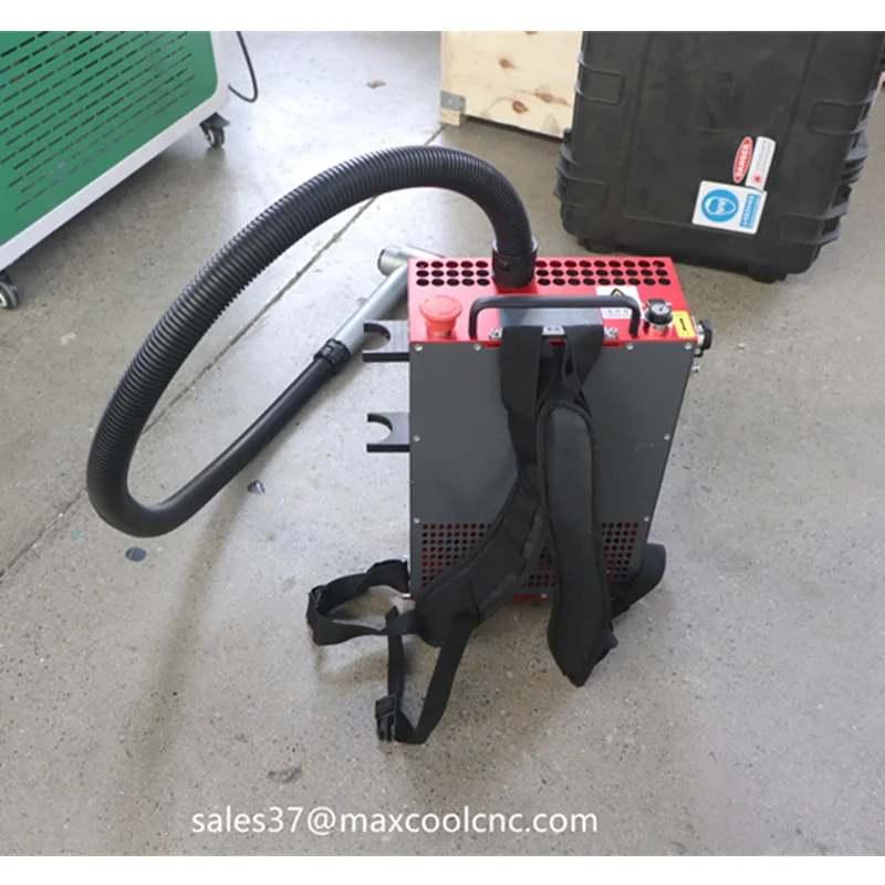 Portable Backpack Laser Cleaner Rust Removal Laser Cleaning Machine for Wood Paint Oxide Rust
