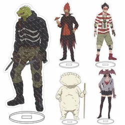 Japanese Manga Dorohedoro Stand Acrylic Figure Nikaido Caiman Model Plate Standing Sign Cosplay Gothic Horror Personality Decor