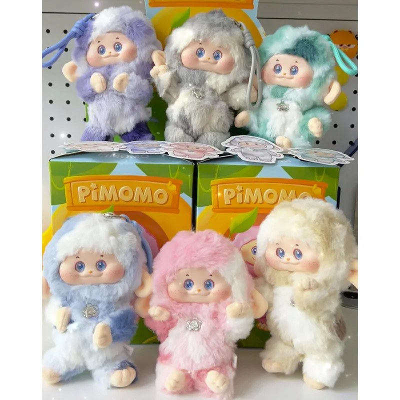 

Модная игрушка PIMOMO, милая кукла, плюшевая экшн-фигурка, сюрприз для девушки, подарок для украшения, коллекция, загадочная коробка