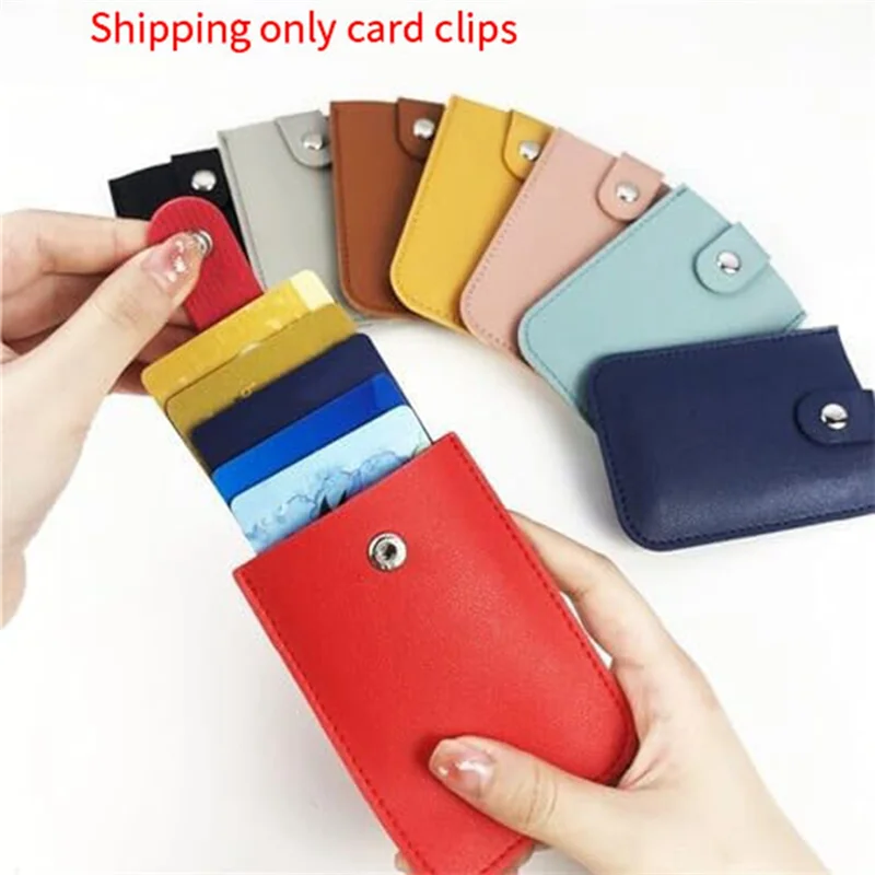 M15K-8 Piece Cardcarie - Pull-Out Card Organizer As Shown PU Stackable Pull-Out Card Holder