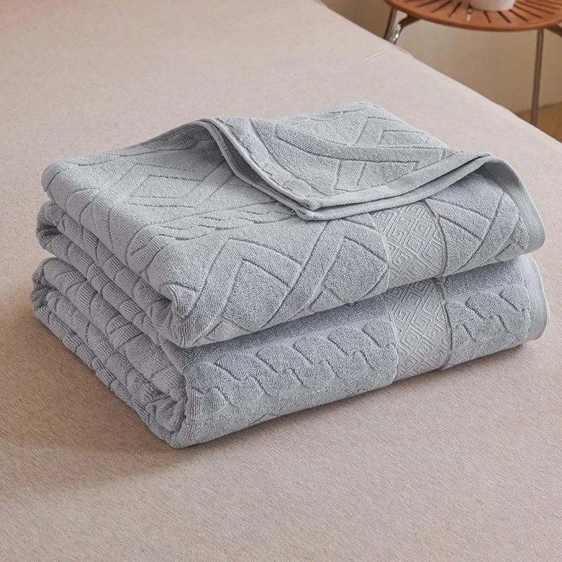 Vintage Cotton Towel Blankets for Beds Summer Terry Towel Blanket Sofa Cover Bedding Sheet Bedspread for Bed Throw Blankets