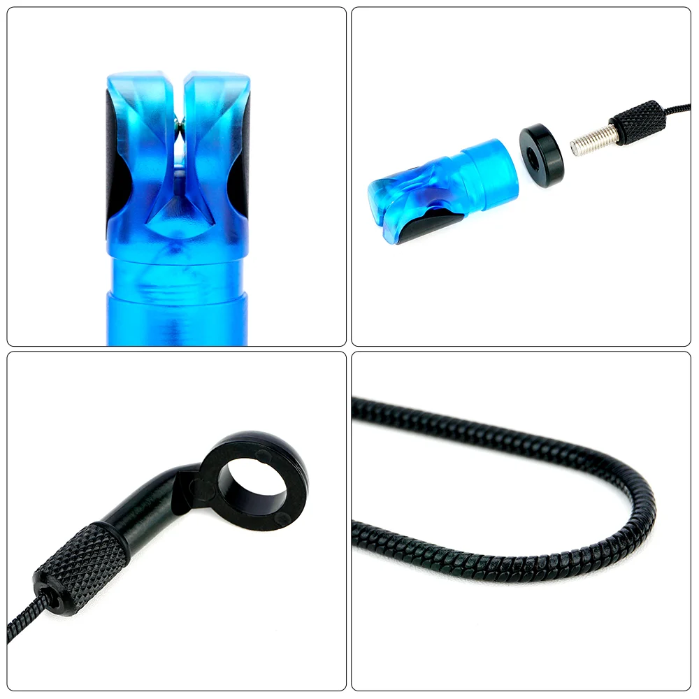 Hirisi 4 X Karpfenangel-Alarm-Swinger Drop-Off-Indikator Edelstahlkette für Karpfen- und Grobfischangeln B2043 Angelzubehör – Detail 4