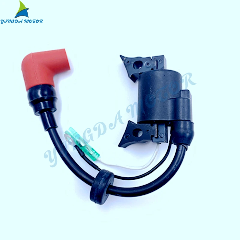 Boat Motor  Ignition Coil Assy For Yamaha Outboard 2 Stroke 2HP 3HP 4HP 5HP 9.9HP 13.5HP 15HP 20HP 25HP 30HP 40HP 50HP 60HP 85HP