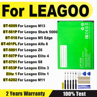 XDOU BT-5001 BT-5701 BT-518 BT-6009 BT-6202 BT-401P Battery For Leagoo Shark Alfa Elite 1 3 4 Z6 M5 8 S8 M11 M13 5000 Edge