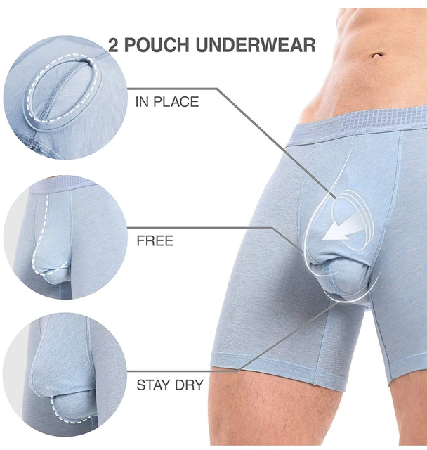 Boxer briefs with a pouch hot sale