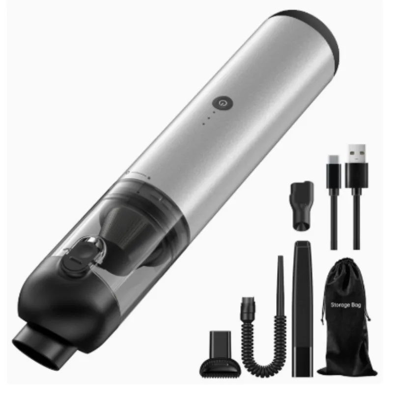Wireless car vacuum cleaner, car vacuum cleaner, super suction and high power portable handheld car vacuum cleaner