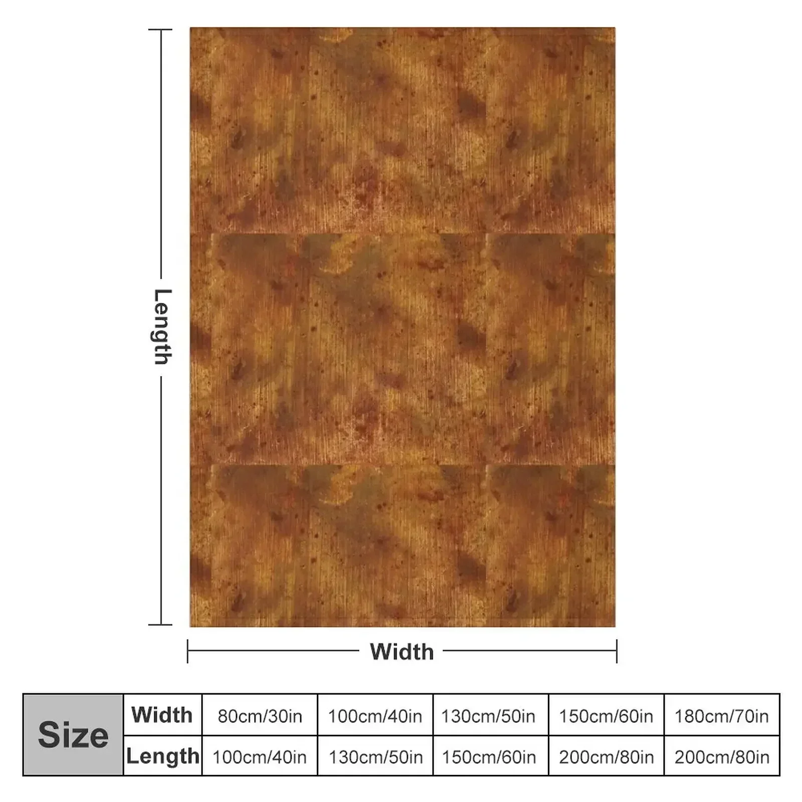 Copper and Bronze Throw Blanket couch cozy soft plush fuzzy picnic outdoor blanket
