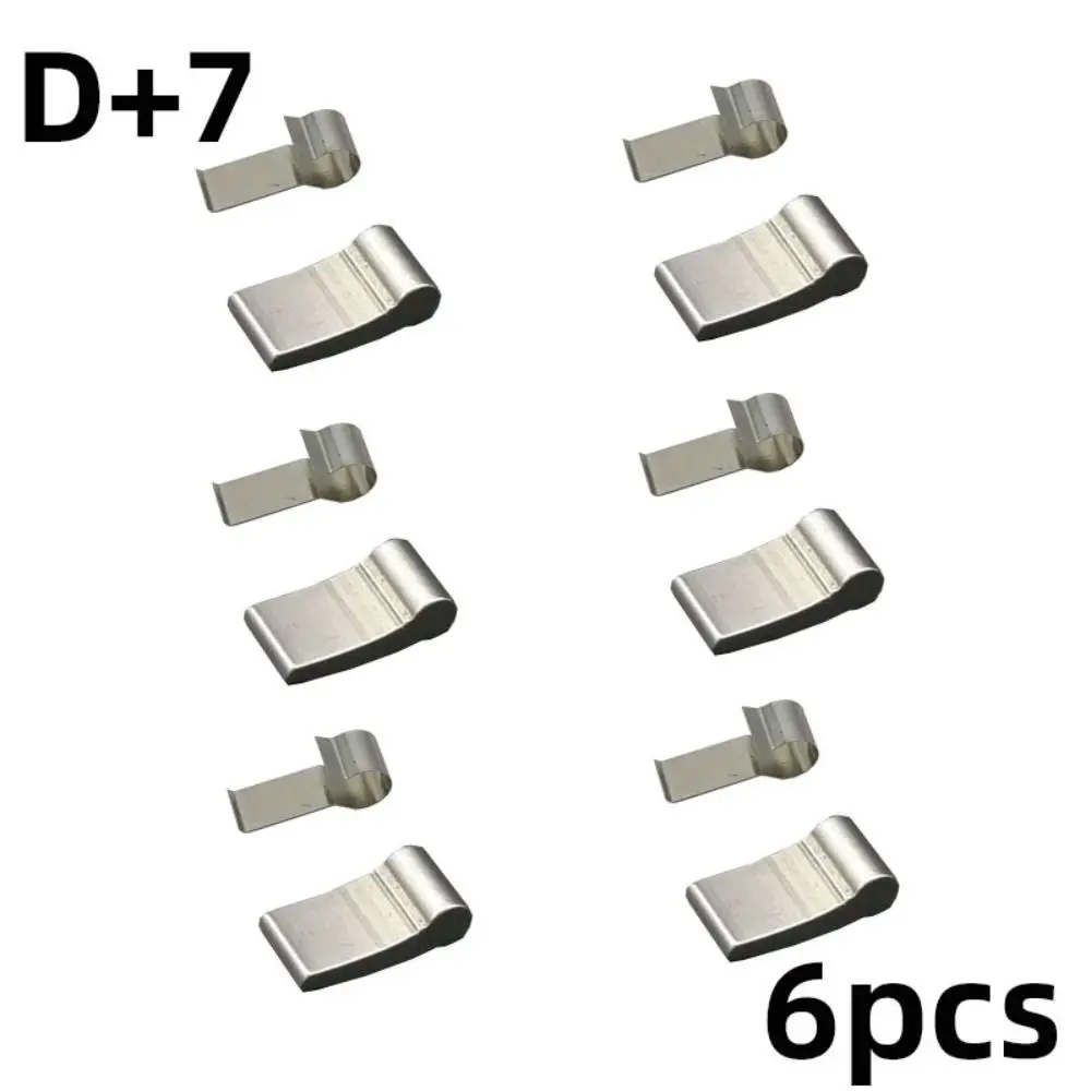 

6 шт. компактных пружинных шпилек для втулки из хромированной/нержавеющей стали, простые в установке, прочные пружины для фривейба