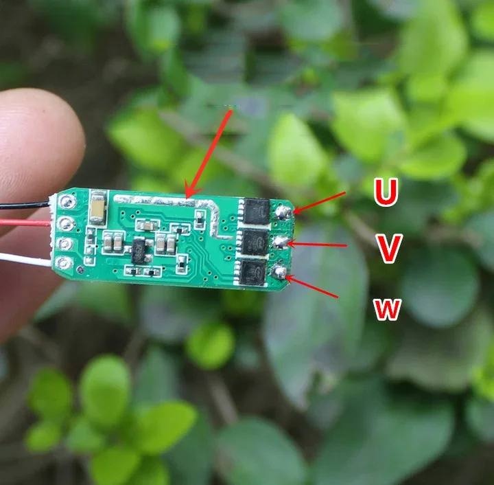 Mini 2S 7A-15A Brushless Motor Driver Board Aircraft Model Brushless Electric Regulator Module