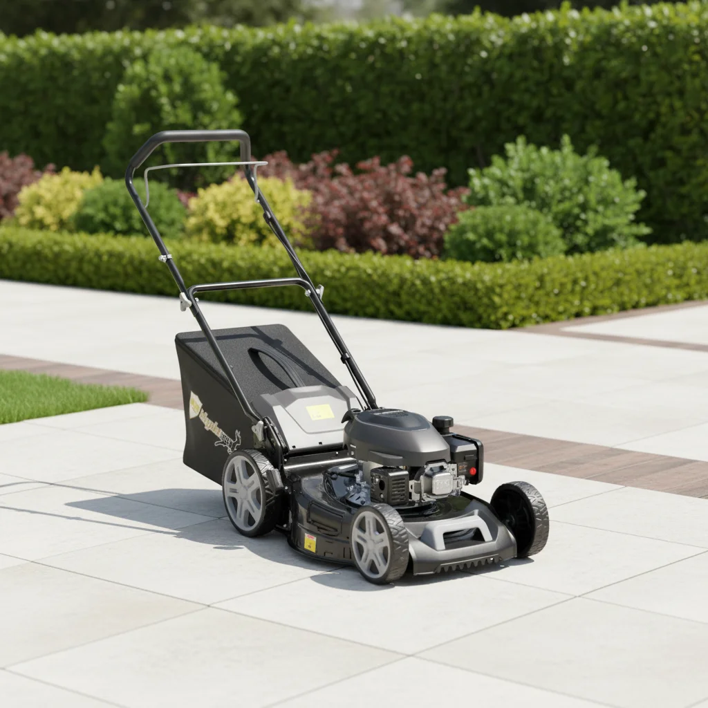 CE EPA EU5 Self-Propelled Lawn Mower - 131cc 2.6kW, 45L Large Grass Catcher, 7-Level Height Adjust, 40MnB Blade
