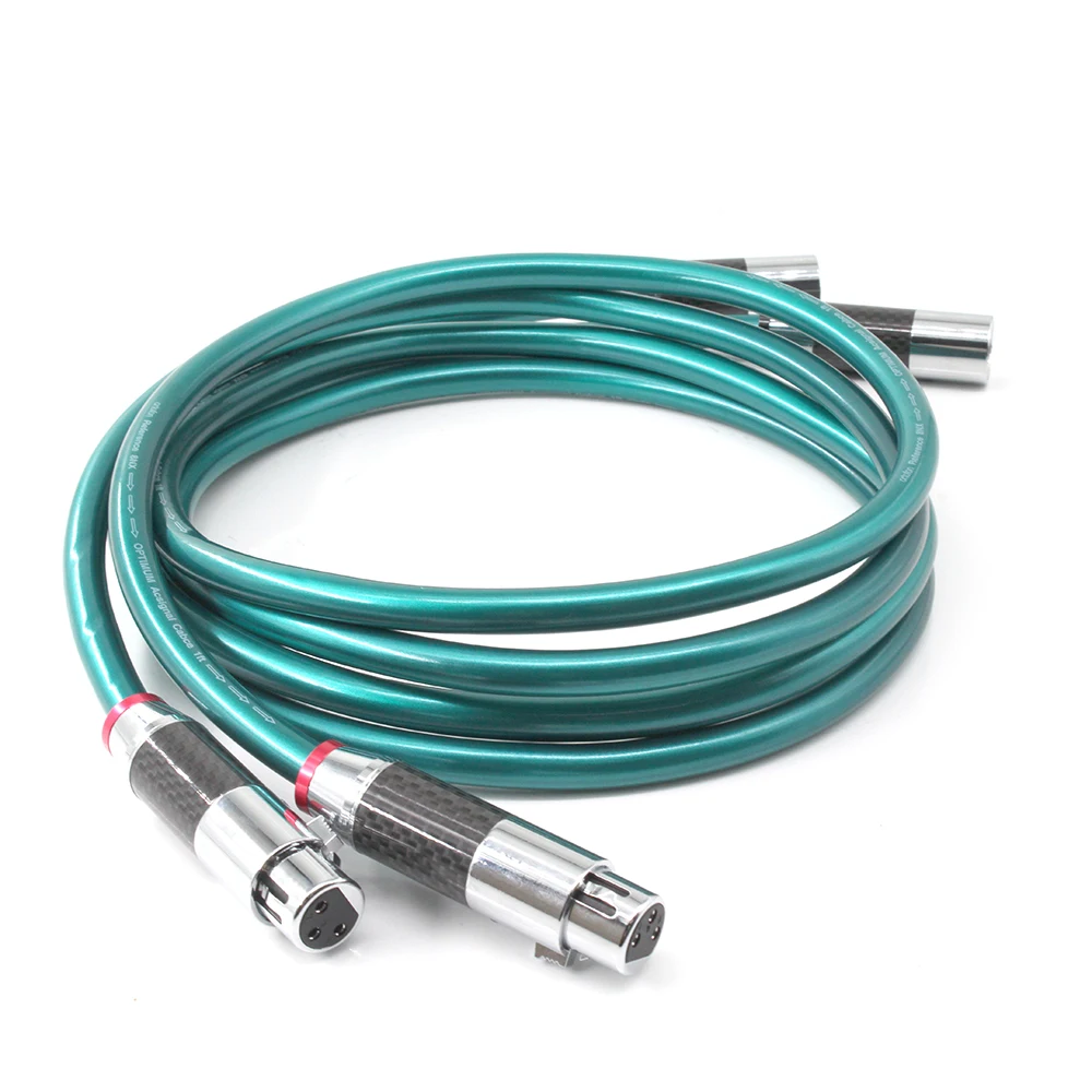 1 Âm Thanh Hi-End HIFI 2 Lõi Đồng Nguyên Chất OFC PCOCC 3 Chân Nữ XLR Đực XLR âm Thanh Cân Bằng Cáp Dây Line