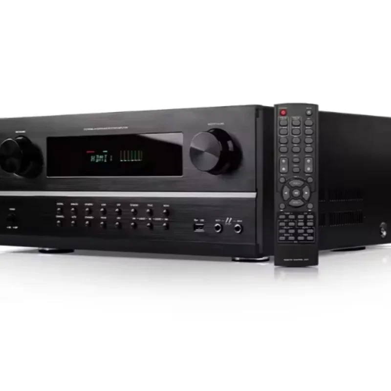HyperSound High Power HD Home Theater 5.1CH Amplifier AV Receiver Supports RAW Decoding BT USB AUX 220V AM FM