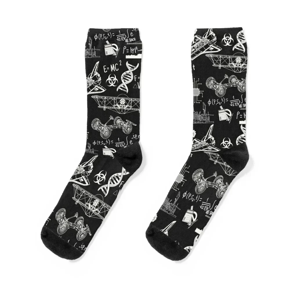 

Engineer Solving Problems Funny Engineering Quote Socks compression floor kids Socks Men's Women's
