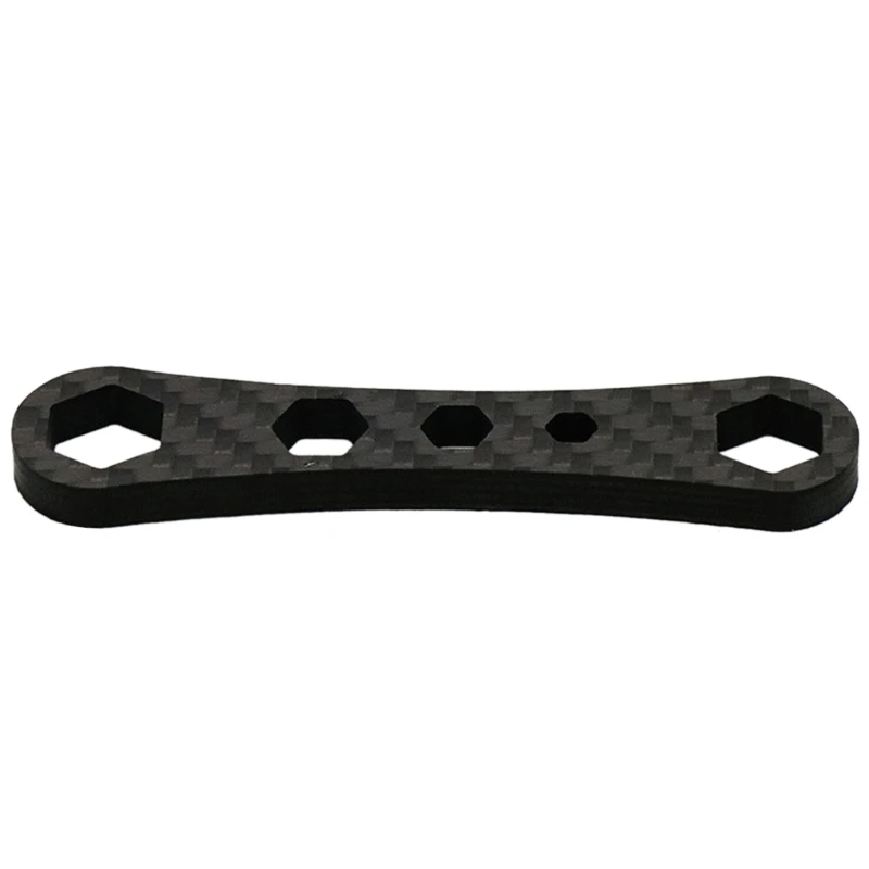 Fishing Reel Wrench Carbon Fiber Spanner for 4/6/8/10/11mm Nut Maintenance Tool