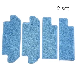 2set Vacuum Cleaner Mop Pads For Hobot Legee 667 668 669 Floor Vacuuming Carpet Space Cleaning Cloth Pad