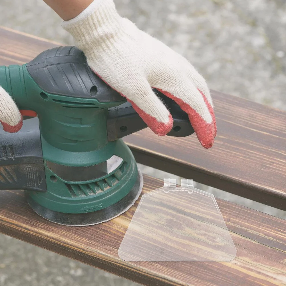 

Transparent Bench Grinder Guard Reusable Plastic Eye Shield Dust Protection Wear Resistant High Temp Resistant Easy for Home