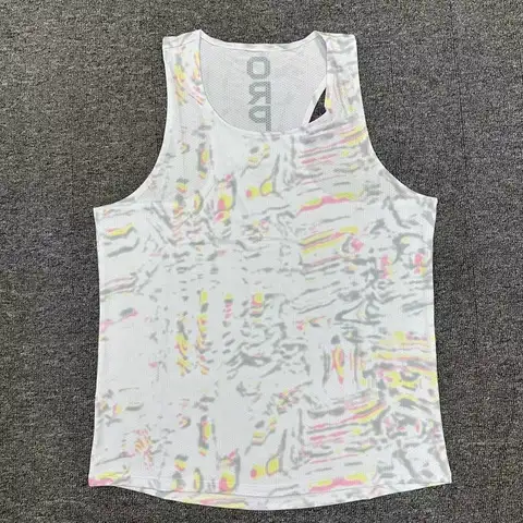 다이아몬드 리그 남성용 레이싱 조끼 저항 없음 운동 경기 전문 마라톤 러닝 빠른 건조 훈련복