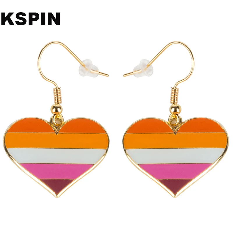 Sun Set Pirde Earring Rainbow Earrings Earrings LGBTQ Pride & Romantic Jewelry Gift For Women