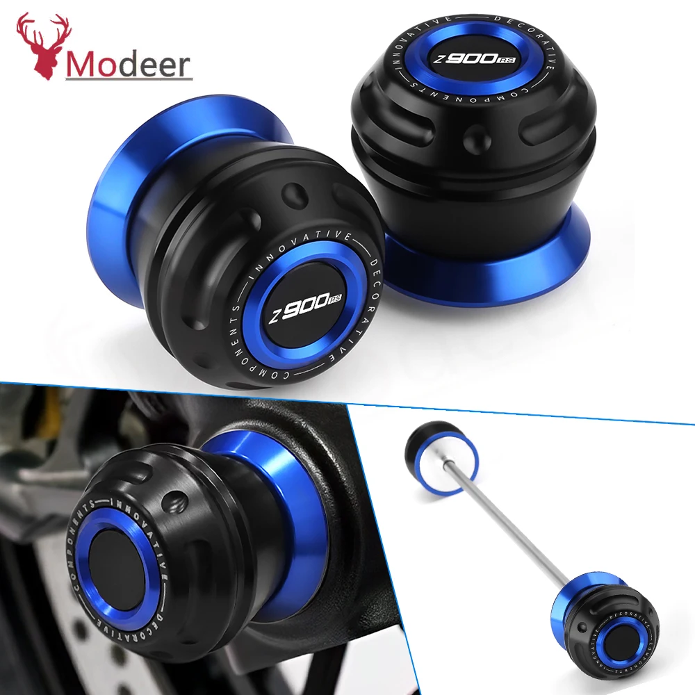 

Для KAWASAKI Z900 Z900 RS Z900RS Z1000 Z1000SX Z 1000sx мотоцикл с ЧПУ алюминиевый слайдер переднего колеса защита колеса