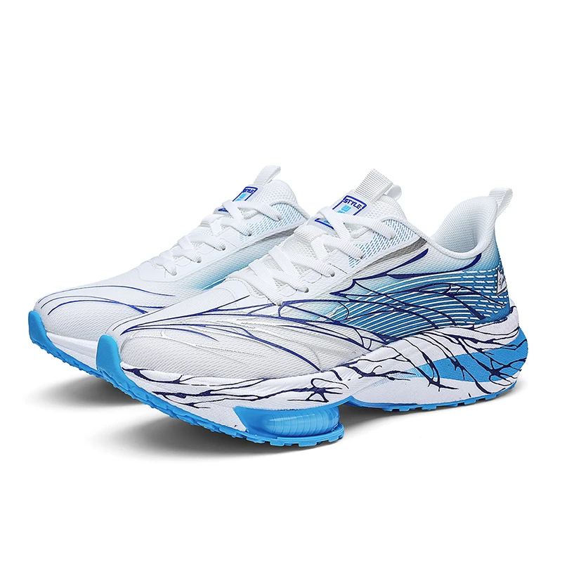 

Waterproof leather upper, fleece-lined sports shoes for men - Winter lightweight shock-absorbing soft sole running shoes, studen