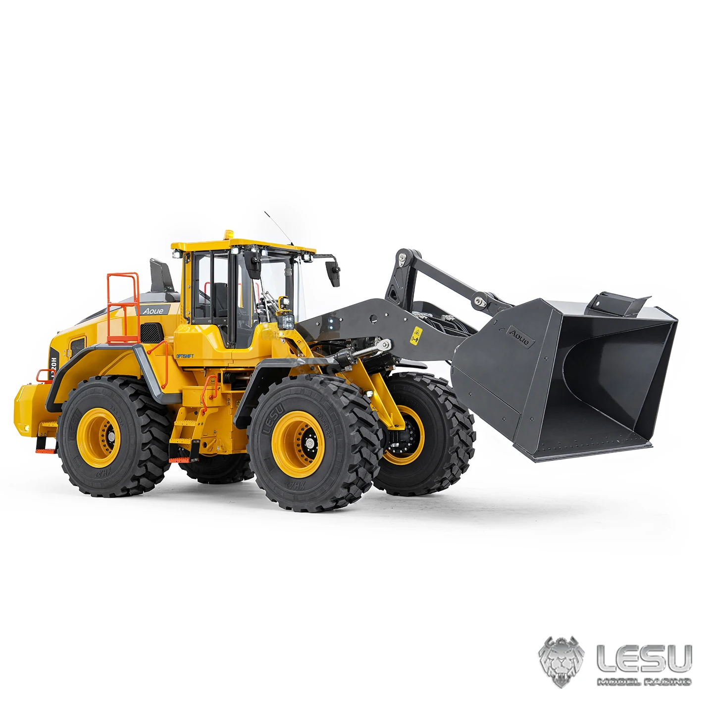 LESU New 1/14 L220 Hydraulic Wheel Loader RC Simulated Construction Machinery Model