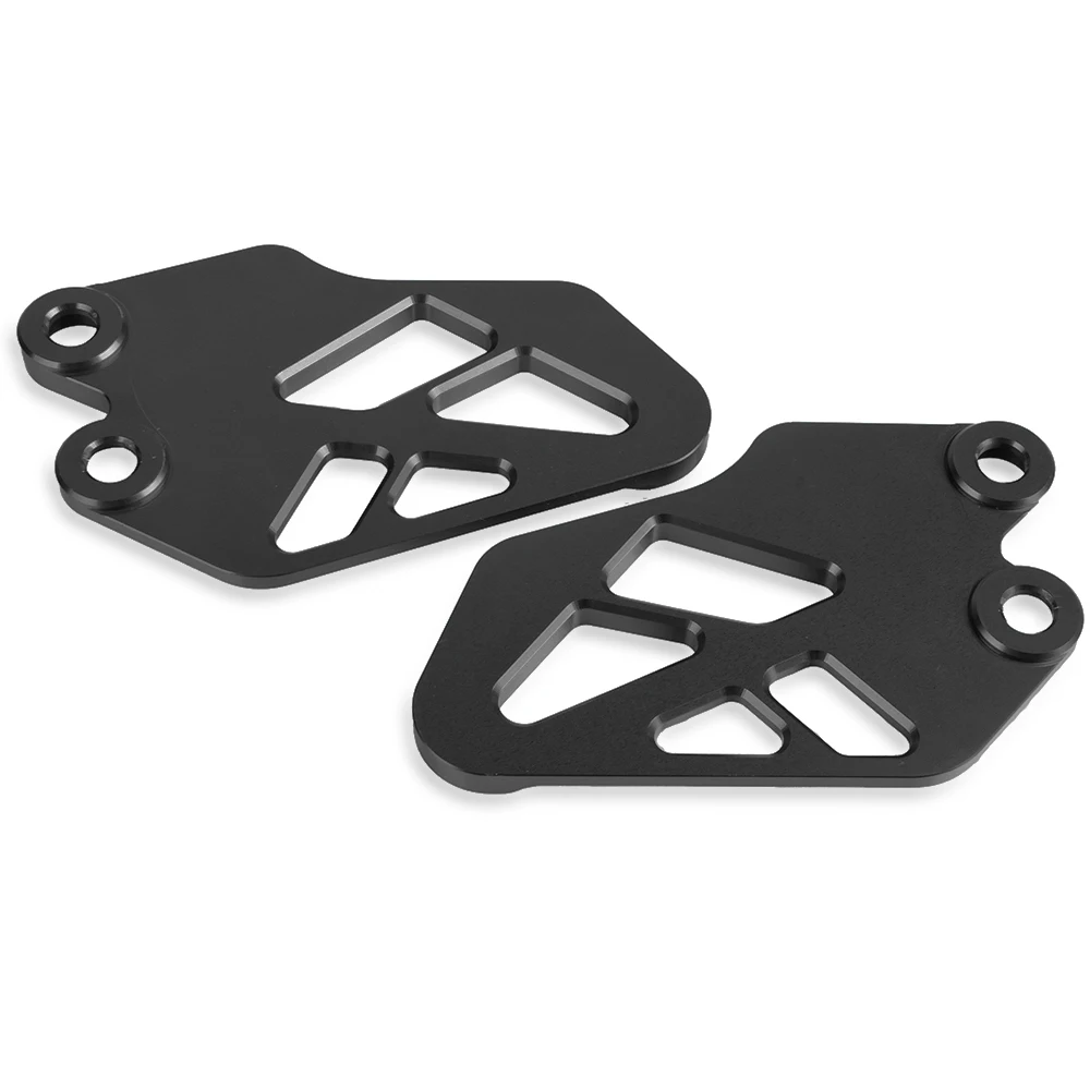 Motorcycle Front Rear Foot Peg Footrest Rear set Heel Plates Guard Protector For KTM Duke 390 125 200 DUKE 2017- 2024 2022 2021