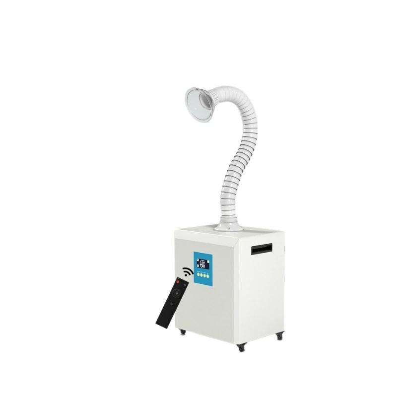 

Laser lattice smoke remover