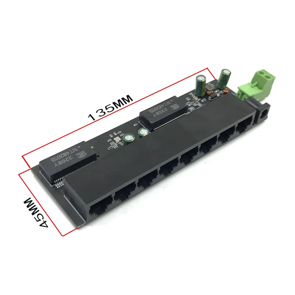 POE12V-24V-48V POE12V/24V/48V POE OUT12V/24V/48V poe switch 100 mbps POE poort;100 mbps UP Link poort;  poe powered switch NVR