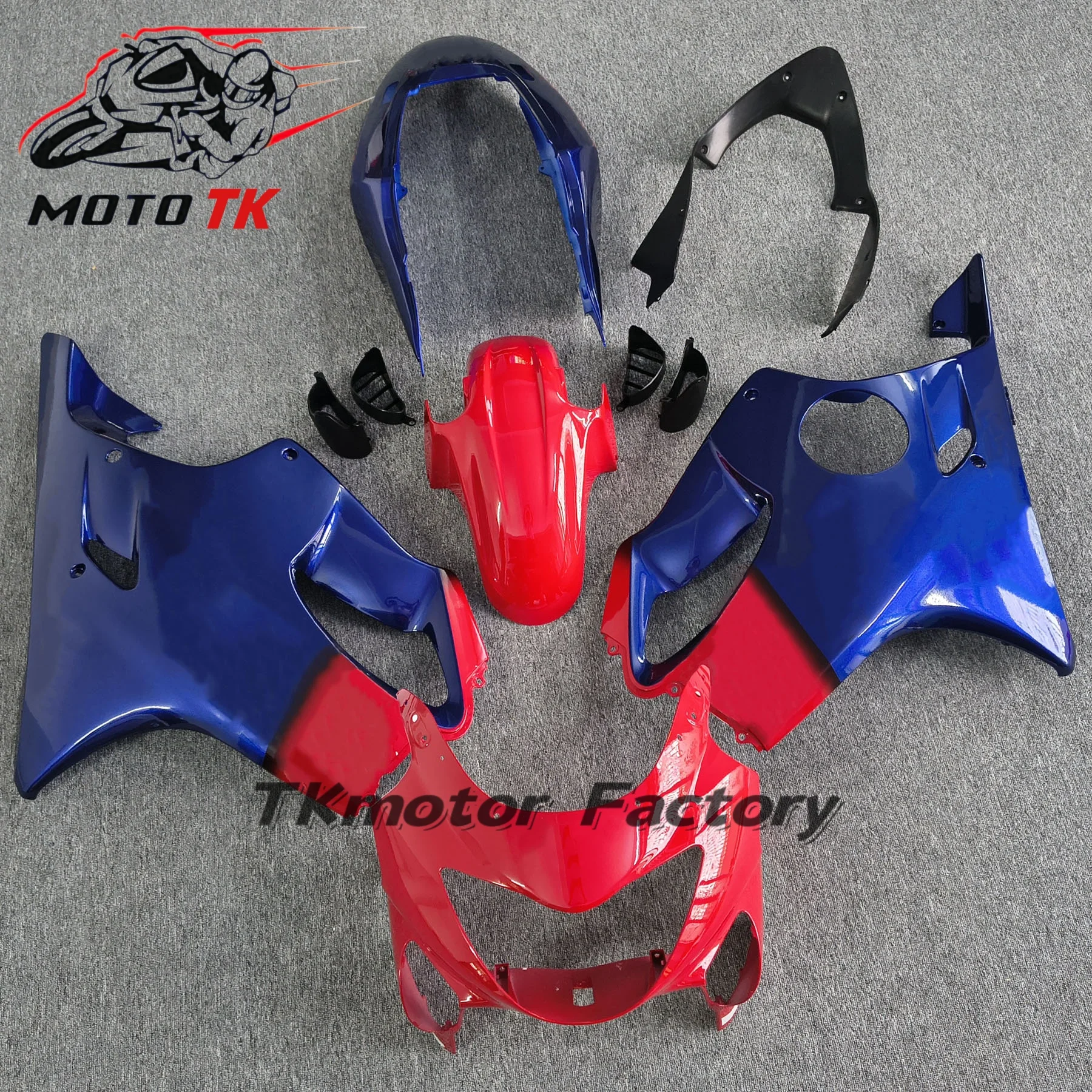 Motorcycle Fairing kit For HONDA CBR600F 99 00 CBR600 F4 1999 2000 Fairing Yellow Blue Motorcycle Housing 5