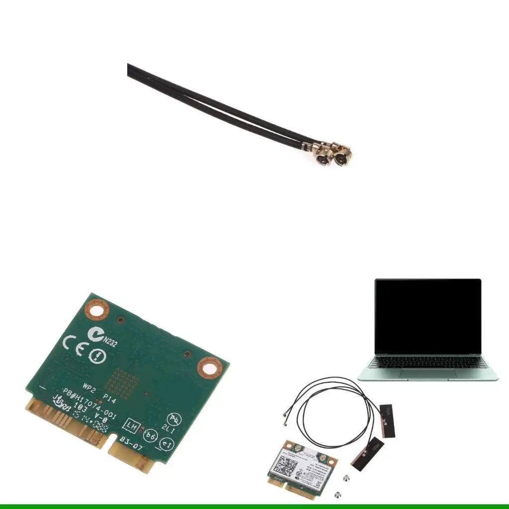 

Двухдиапазонная беспроводная карта U55C для 7260 7260HMW ac Mini PCI-E 2,4G/5Ghz Wlan Wi-Fi