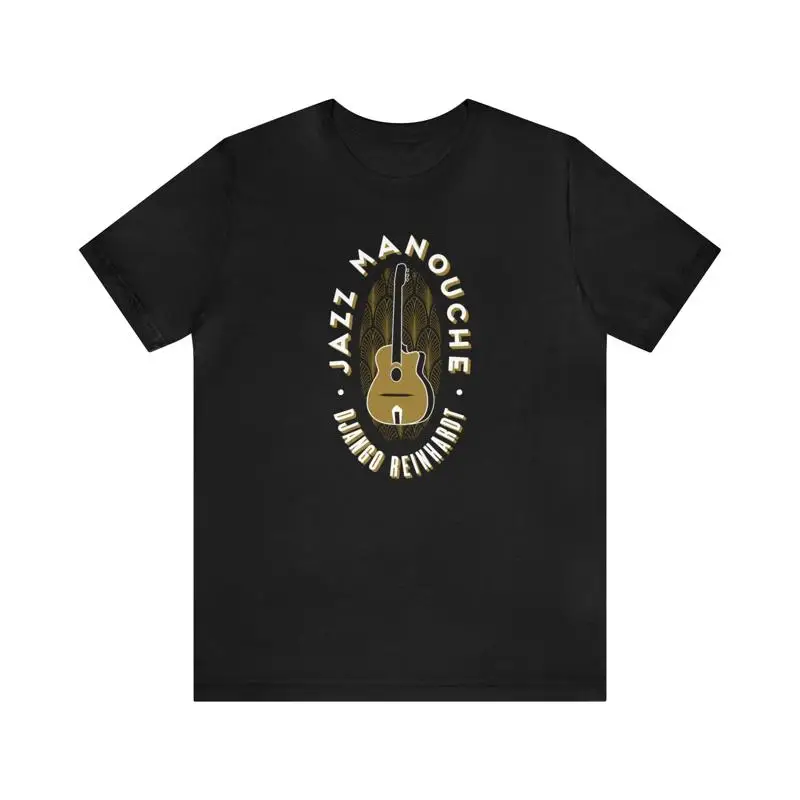 Jazz Manouche Django Reinhardt Selmer Gypsy Jazz Guitar T-Shirt