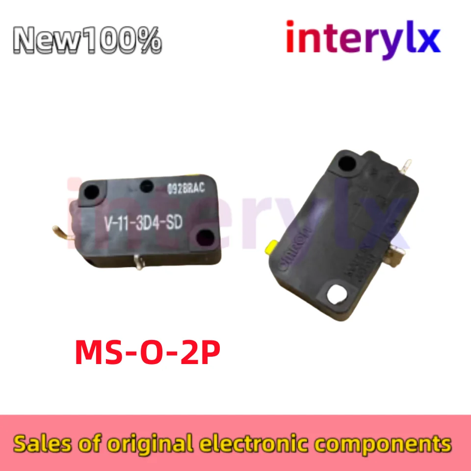2Pcs/Lot Original Joystick Microswitch MS-O-2P MS-0-2P MS-O-2P Joystick Accessoriesswitch Bending Angle