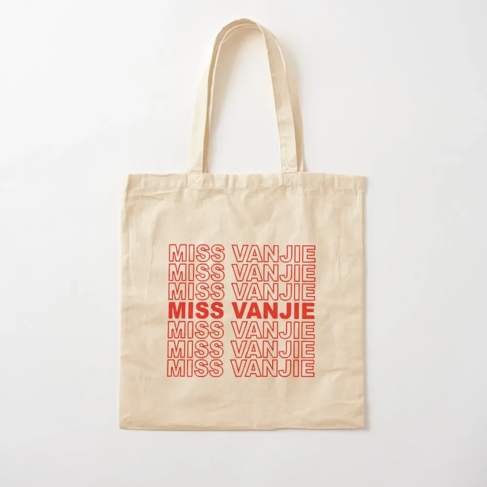 

Miss Vanjie RuPaul's Drag Race Tote Bag Portable shopping bag Women's shopper Tote Bag