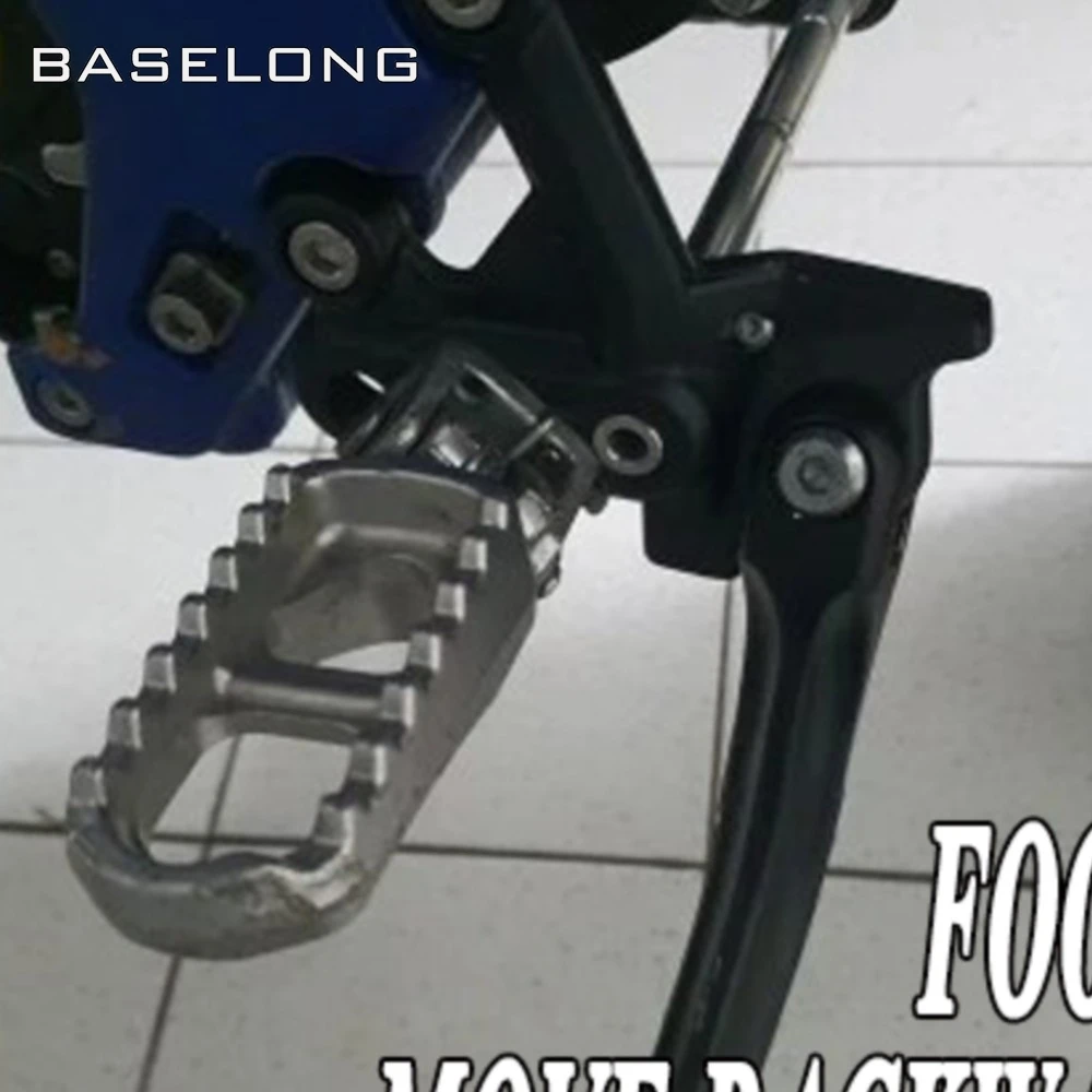 

For Sur Ron Light Bee X S/X/L1E Motorcycles Footrests Footpeg Lowering Move Backward Kit Bracket Extenders For Segway x260/ X160