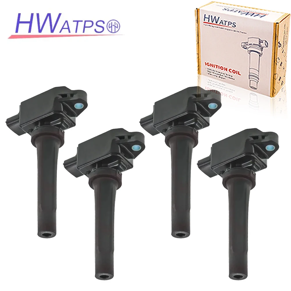 

4 шт. катушка зажигания PE20-18-100A PE20-18-100 для Mazda CX-5 3 6 2.0L 2011-2015 PE2018100 H6T61271 PE2018100A PE01-18-100